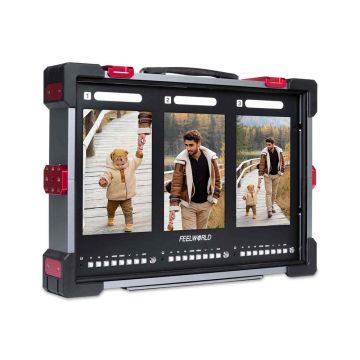 Feelworld PS101 Triple 10.1 inch Vertical Display Monitor