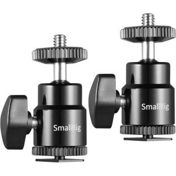 SmallRig 2059 Kameras Aukstais Kurpe -Bumbu Galva-1/4"Sk 2P