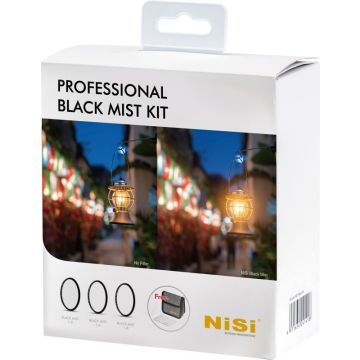 NiSi filtrs profesionāls melns miglājs komplekts 49mm
