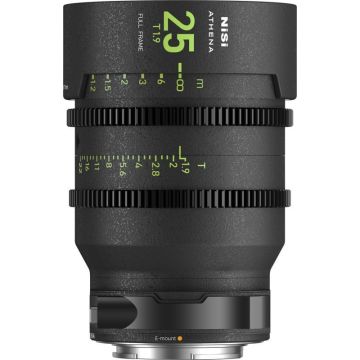 NiSi Cine objektīvs Athena Prime 25mm T1.9 RF-Mount