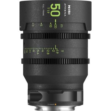 NiSi Cine objektīvs Athena Prime 50mm T1.9 RF-Mount