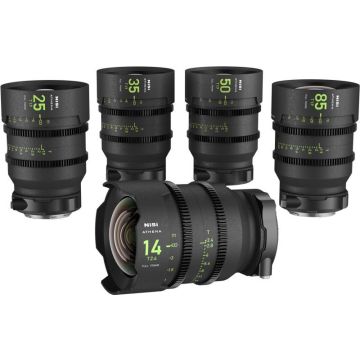 NiSi Cine objektīvu komplekts Athena Prime E-Mount