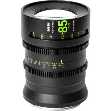 NiSi Athena Prime 85mm T1.9 Fuji G-Mount kino objektīvs