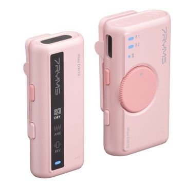 7Ryms iRay DW10 Wireless Microphone [3.5mm mini jack + USB-C] Pink