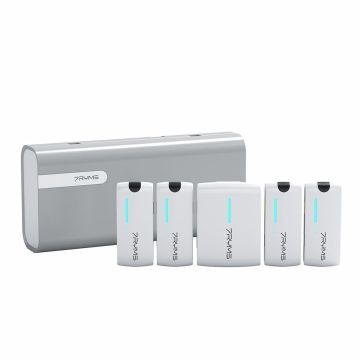 7Ryms iRay DW40 Wireless Microphone Kit [White]