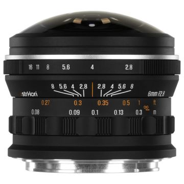 AstrHori MF 6 mm f/2,8 Full-frame Circular Fisheye objektīvs paredzēts Nikon Z
