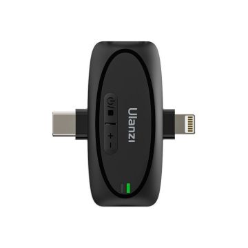 Ulanzi V6 bezvadu audio komplekts - USB-C + Lightning