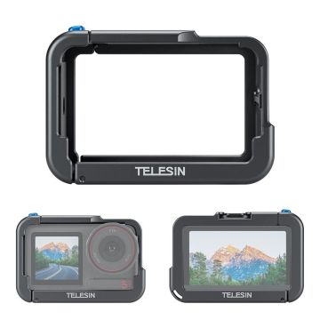 Telesin S6-FMS-13-TDJ alumīnija rāmis, paredzēts DJI Osmo Action 5 Pro