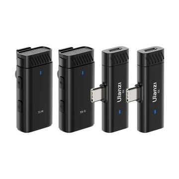 Bezvadu kaklasaites mikrofona sistēma Ulanzi HM2301 - USB-C