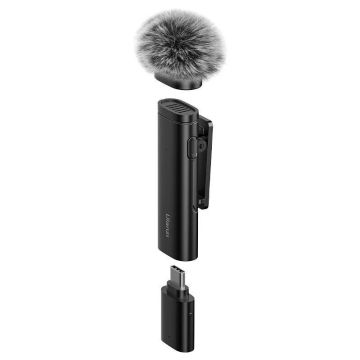 Ulanzi WM 10 pārnēsājams inline mikrofons (USB-C versija)