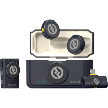 Hollyland LARK M2 Mini Combo ar kameru RX + USB-C RX