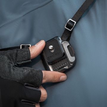PGYTECH shoulder strap quick release clamp & plate