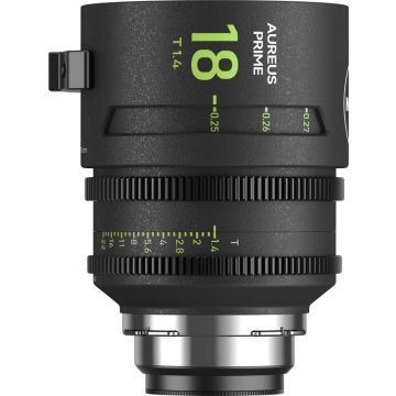 NiSi Cine objektīvs Aureus Prime 18mm T1.4 PL-Mount