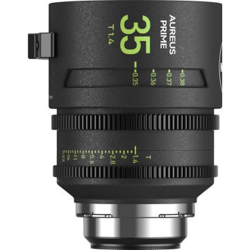 NiSi Cine objektīvs Aureus Prime 35mm T1.4 PL-Mount