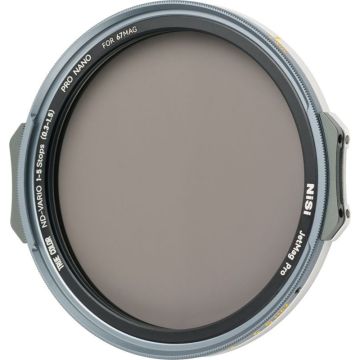 NiSi JetMag Pro 67 VND 1-5 soļu patiesas krāsas filtrs