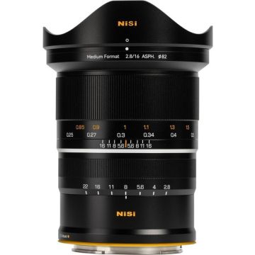 NiSi objektīvs 16mm F2.8 Asph XCD stiprinājums