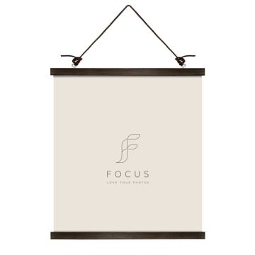Focus Plakāta turētājs Magnētisks Riekstu krāsa 41cm