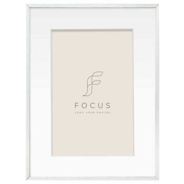 Focus Aster foto rāmis 18x24/PP 13x18, sudraba