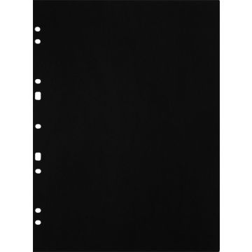 Focus Carton Refillsheets for ringbinder A4 Black 30-pack