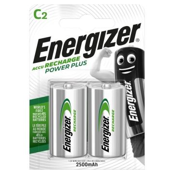 Energizer Rech C 2500mAh 2 pak
