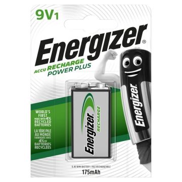 Energizer Rech 9V 175mAh 1 iepakojums