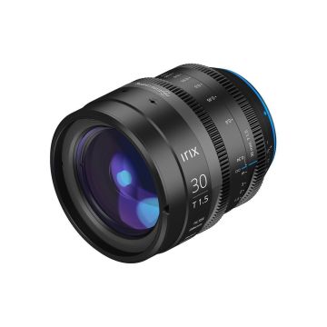 Irix Cine 30mm T1.5 objektīvs, paredzēts Fuji X, imperiālais [IL-C30-FX-I]
