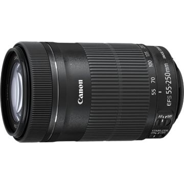 Canon EF-S 55-250mm f/4,0-5,6 IS STM objektīva noma