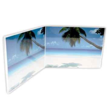 ZEP dubultais foto rāmis 2x 15x10cm, horizontāls (730264)