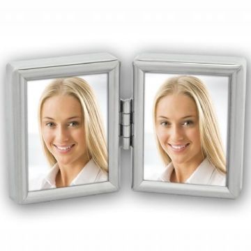 ZEP foto rāmis 2x 3,5x4,5cm, sudraba (8735DL)