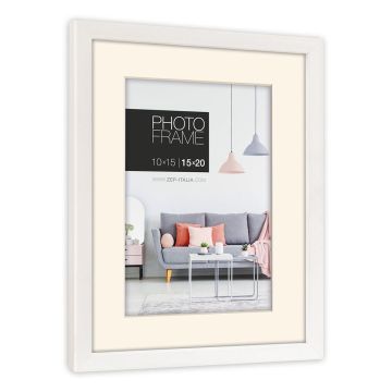 ZEP Edison foto rāmis 9x13/13x18cm, balts (NP57W)