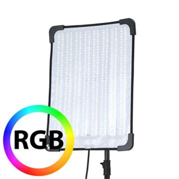 Falcon Eyes RX-718 III-K1 elastīgs RGB LED panelis 62x47cm