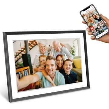 Frameo ciparu fotoramis HF-109T melns 10.1 collas ar FrameGlow