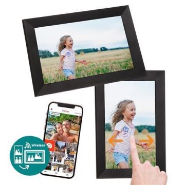 Frameo ciparu fotogrāfijas rāmis HF-101B melns 10,1 collas