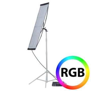 Falcon Eyes RX-836-K1 elastīgs RGB LED panelis 112x46,5cm