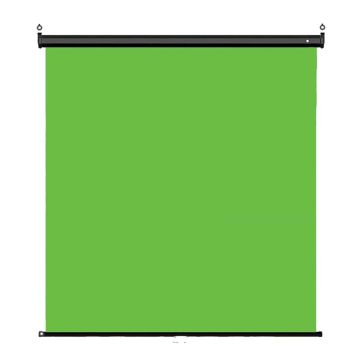 StudioKing wall pull-down green screen FB-180200WG 180x200 cm Chroma Green