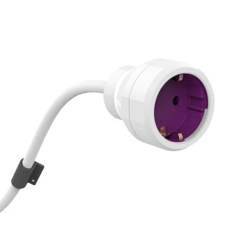 Allocacoc PowerExtension pagarinātājs ar 3m kabeli