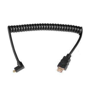 Caruba HDMI MicroHDMI Spring Wire Angled