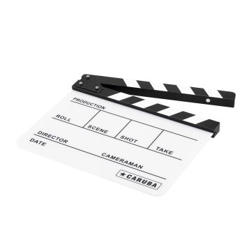 Caruba Professional Director Clapper White/BW (Chalk)