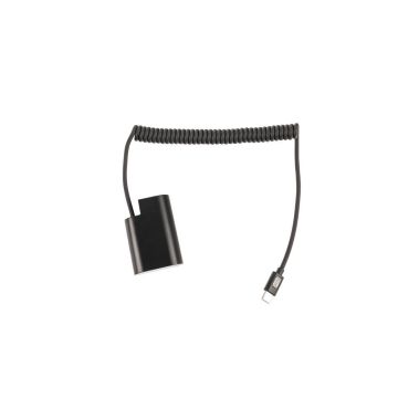 Caruba Panasonic DMW BLF19 dummy battery USB type C power cable