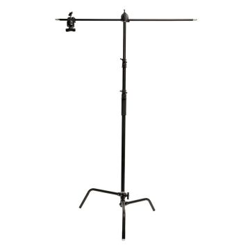 Caruba C Stand with Boom Arm Black