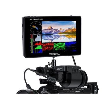 Feelworld 7" LUT7 (HDMI) skārienjūtīgs monitors ar viļņu formu un vektoroskopu