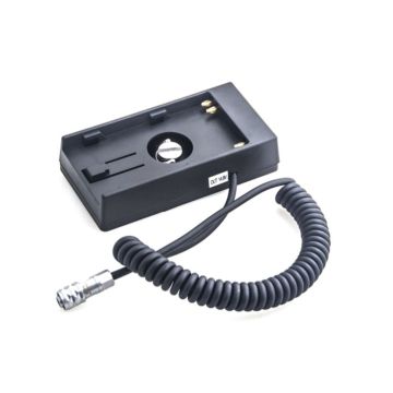 Caruba BMPCC 4K power cable with U60 battery adapter (spring cable)