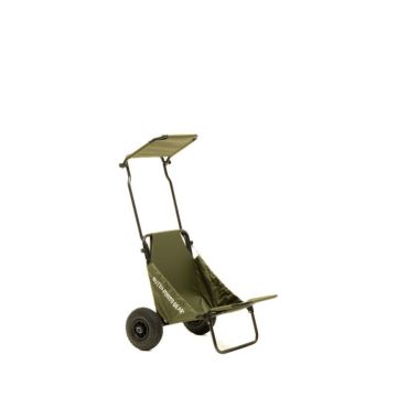 Buteo Photo Gear transporta ratiņi ar saulessargu, Forest Green