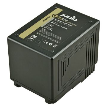 *ProLine* kvadrātveida V-Mount akumulators (kinokameras/RED Raven/Dragon/...) 14.8V 9600 mAh (142Wh) - LED indikators, D-Tap un USB 5V DC izeja