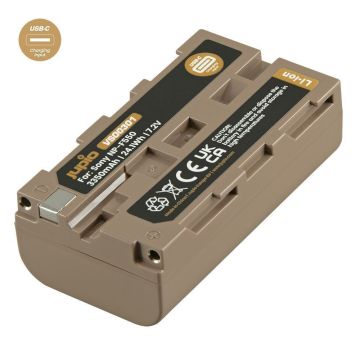 NP-F550 *ULTRA C* (USB-C ieeja) 3350mAh