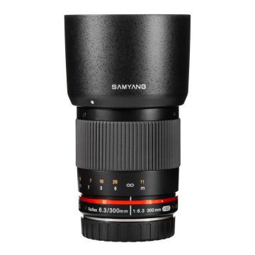 Samyang 300mm F6.3 Reflex Sony E melns