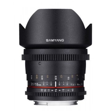 Samyang 10mm T3.1 Canon VDSLR objektīvs