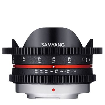 Samyang 7,5mm T3.8 MFT VDSLR objektīvs