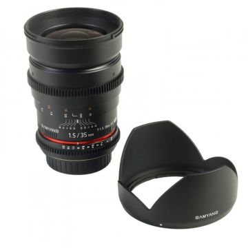 Samyang 35mm T1.5 Pentax VDSLR objektīvs