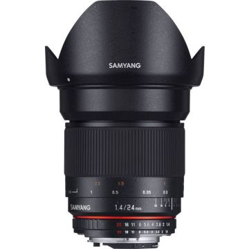 Samyang 24mm f/1.4 ED AS IF UMC Nikon F (AE) objektīvs